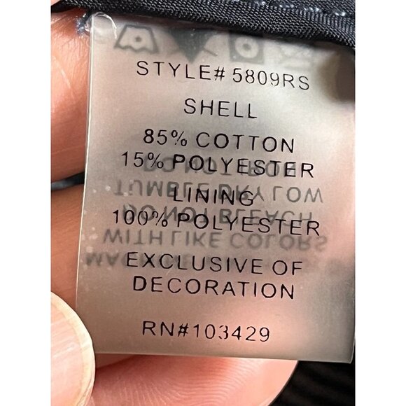 Retro Railroad Stripe Jacket XL Blue Utility Neutral Classic Chic Preppy 80s - Picture 9 of 12